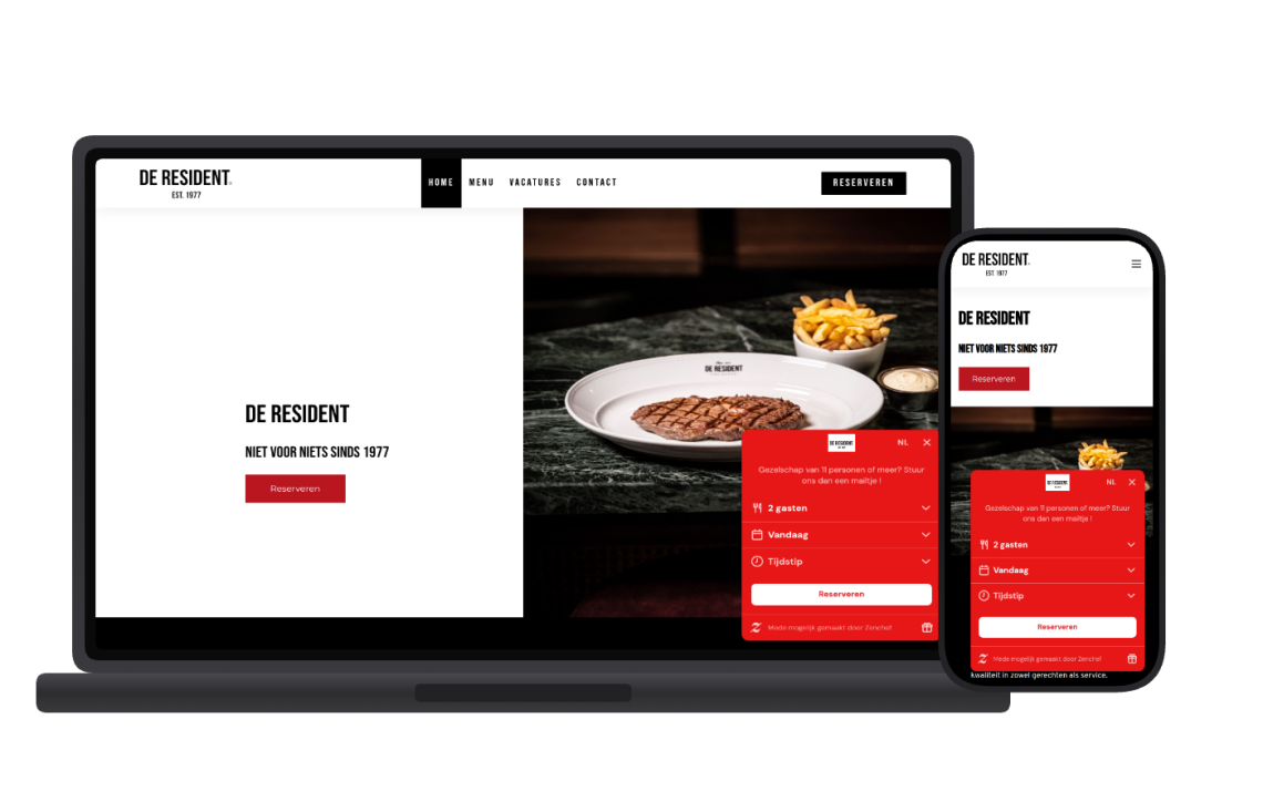 Een Frisse, Moderne Website Voor De Resident®