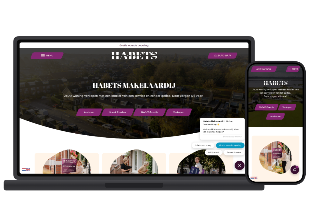 Een Moderne Makelaarswebsite Voor Habets – Visueel Sterk En Klaar Voor Groei