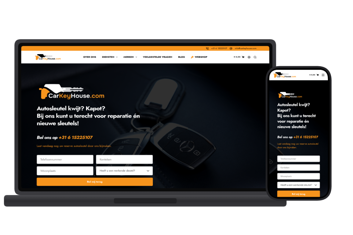 Autosleutel Kwijt? Met Onze Google Ads Campagne Wordt Carkeyhouse Nu Sneller Gevonden