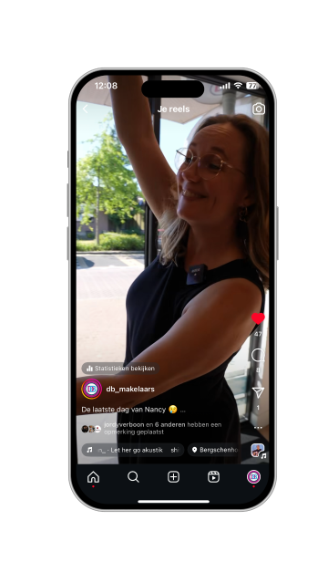 Social Content Strategie Voor Db Makelaars, Die Staat Als Een Huis