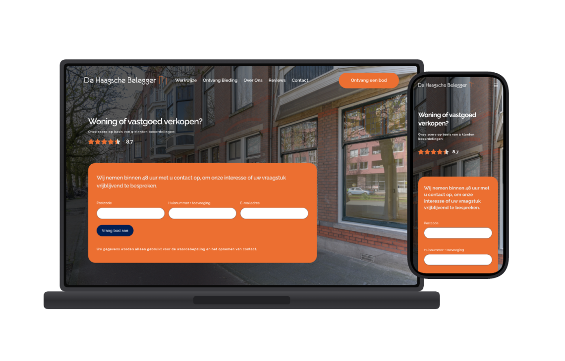 De Haagsche Belegger – Een Betrouwbare Vastgoedwebsite Die Vertrouwen Wekt Én Leads Genereert
