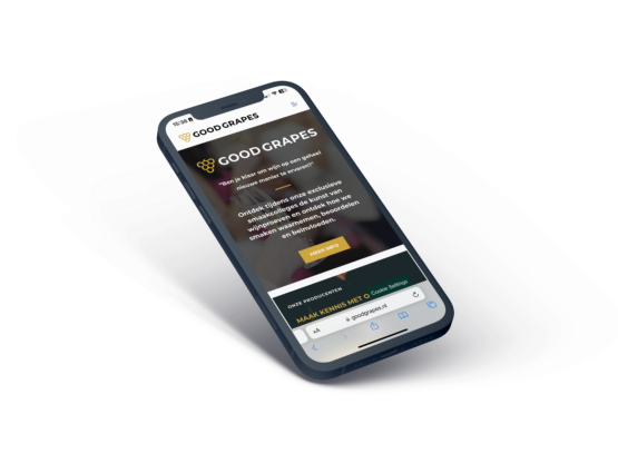 Mobile-First Webdesign Voor Een Wijn Importeur