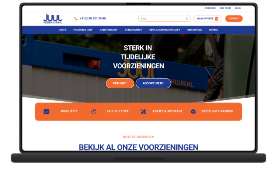 Een Nieuwe Website En Online Marketing Voor Juul Verhuur