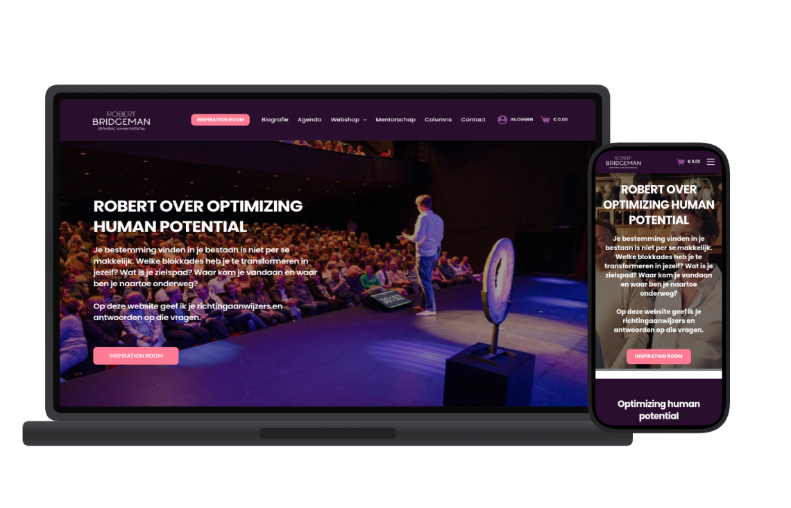 Wij Bouwden Robert Bridgeman’s Digitale Leeromgeving Voor Persoonlijke En Spirituele Groei